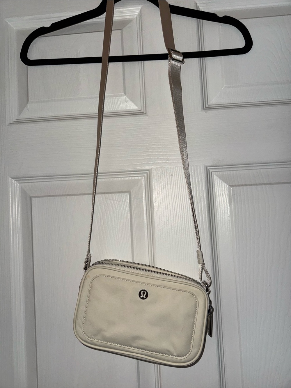 lululemon athletica Cream Crossbody Camera Bag